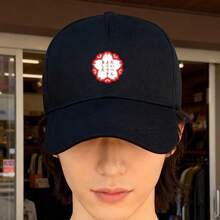 Men Baseball Cap - Black - View 1