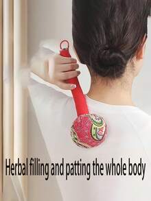 1PC Ai Cao Hammer DIY Handheld Moxibustion Hammer Ai Cao Health Hammer Elderly Health Companion Hand Gift Ai Cao Massage Hammer - Multicolor - View 8