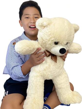 Lee's Brothers 60cm Oso de peluche súper suave y lindo, regalo para ocasiones especiales