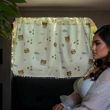 1/2 PCS Cute Car Window Shades - Suction Cup Car Sun Shades For Privacy, UV Protection & Heat Insulation, Premium Vehicle Side Window Sun Blinds For Cars, SUVs, Trucks & Sedans