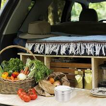 4piezas Estufa De Alcohol Mini De Acero Inoxidable Estufa De Camping Portátil Contenedor De Combustible Sólido Para Cocinar Al Aire Y Actividades De Camping - 1 - Ver 5