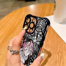 Anime Soul Eater Phone Compatible With 17, 16e, 16, 15, 14, 13, 12, 11,, Pro X XR XSMAX 8, Plus - Shockproof Transpart Soft Gel Back Cover, Daily Use Cover, Pop Culture Theme, Printing Design, Casual User, Technology Thusiast Christmas Fall Phone 17 Hallowe Accessories.Hallowe Accessories.Apple0002..Halloween Accessories. - Trộn màu 4 - Xem 3