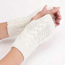 Women's Comfortable Winter Fingerless Gloves - Elastic, Warm, Stretchy And Touchscreen Friendly, Winter Gloves