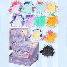 Hasbro My Little Pony Plüsch Schlüsselanhänger Set im Blindbag | Serie 3 süße Ponys mit versteckten Designs (zufälliger Anhänger)