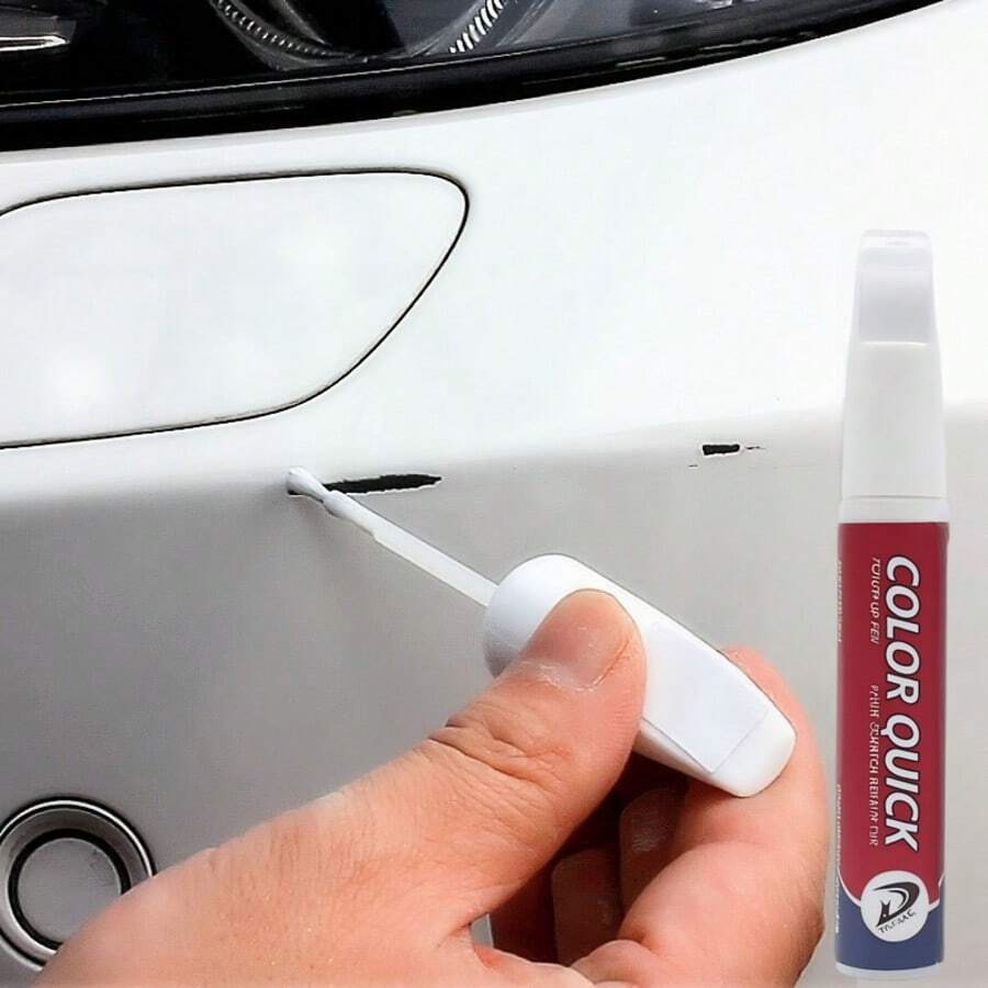 Werkzeuge und Heimdekoration > Malzubehör Werkzeuge Autoreparatur Lackstift. Zum Ausbessern von Kratzer an Fahrzeugen verwendet. Verfügt über ein neues Doppelkopf-Design. Universeller Autoreparatur-Lackstift. Neuer Doppelkopf-Lackausbesserungsstift.