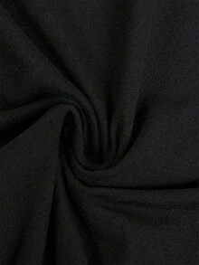 Men's Cartoon Print T-Shirt - Black - View 6