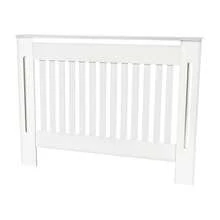 EFAN Radiator Cover White, Large Radiator Shelf Tall Radiator Cover Vertical Slatted Grill Cabinet Shelf Modern Radiator Covers MDF Wood Cabinet Shelf Heating Covers For Living Room Hallway (Medium, White) - Medium(H 82 X W 112 X D 19 Cm) - View 10