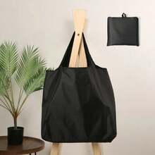 Bolsa de compras Bolsa ecológica Bolsa de almacenamiento Hombro Bolsas de comestibles Bolsas de de hombro Bolsas de tienda de supermercado plegables reutilizables - verde claro - Ver 6