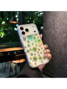 1 pezzo Custodia telefonica trasparente anti-caduta in TPU compatibile con 17/17 Pro/17 Promax/17 Air/16/16 Pro/16 Plus/16 Pro Max, 11/11 Pro/11 Pro Max, 12/12 Pro/12 Pro Max, 13/13 Pro/13 Pro Max, 14/14 Plus/14 Pro/14 Pro Max, 15/15 Pro/15 Plus/15 Pro Max, impermeabile, antiurto e resistente ai graffi