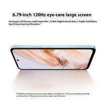 小米 (MI) Redmi Note 13R 12+256GB 午夜黑，120Hz LCD 爱眼屏，5030mAh 长续航电池，5G 智能手机 - 藍色 - 查看 4