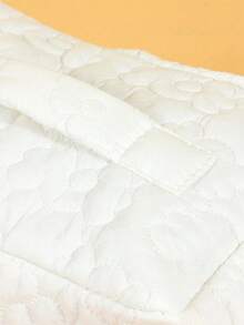 Brodark 1pc Polyester Toiletry Bag, Minimalist Solid Color Portable Organizer Bag, Valentine's Day Gift, Bohemian Style - Multicolor - View 9