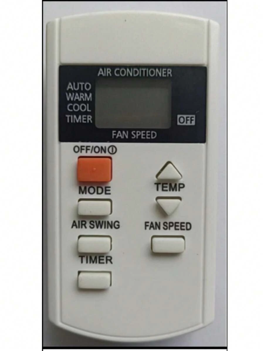 Control remoto para aire acondicionado universal PA-N29, control universal para regular temperatura y funciones de aires acondicionados, materiales resistentes y diseño compacto, recomendado como recambio y accesorio principal en recámaras y salas. - Blanco - Ver 1