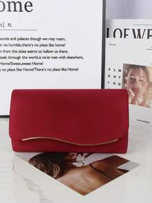 Beige Large Women Clutch Purse Evening Bag Prom Handbag With Detachable Chain For Wedding Velvet Elegant