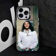 Funda de teléfono Rapper Dd osama para 17,16,15,14,13,12,11,Pro,Max,Plus, anti caída, negra mate dura - Z6 - Ver 10