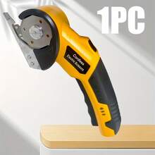 Cordless Electric Scissors With Automatic Fabric Cutting System - Max Cutting Thickness 1/4 Inch, Rechargeable Battery, USB Charging, For Clothes, Cardboard, Carpet, Faux Leather - Industrial-Grade Tool For Cutting Fabrics, Sturdy Tool Design, Construction - Multicolor - View 8