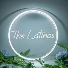 Custom Neon Sign, 3D Carved Art Sign | Mini Neon Sign | USB LED Sign | Customized Round Logo Neon Sign | Wall Decor | Wedding, Christmas, Birthday Gift Sign