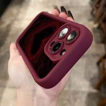 Funda de Teléfono con Patrón de Corazón de Líneas Simples y Desordenadas para 16Promax/16plus/16Pro/16/15Promax/15plus/15Pro/15/14Promax/14plus/14Pro/14/13Promax/13Pro/13/12Promax/12Pro/12/11Promax/11Pro/11/xsmax/xr/x/7plus/TPU Antigolpes Antisuciedad Funda Protectora Suave - Colores mixtos - Ver 5