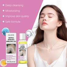 OUHOE 30ml Exfoliating Yellow Skin Oil, Exfoliating, Brightening, Moisturizing, Remove Dark Dead Skin, Leg/Arm Lightening M-Elanin Whitening, Firming, Nourishing - Amarillo - Ver 2