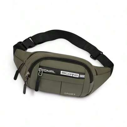 Pochete Masculina Impermeável com Alça Ajustável Estilosa Resistente e Versátil para Uso Diário