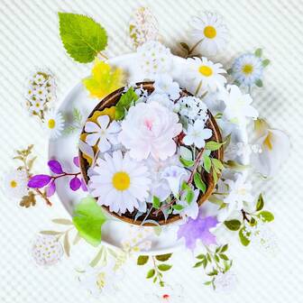 56 stycken vackra små vita blomklistermärken, vinylklistermärken, lämpliga för vattenflaskor, bärbara datorer, resväskor, mobiltelefoner, festpresenter och även lämpliga för tonåringar att samla på.