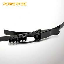 POWERTEC 70009V - Bolsa de recogida de polvo de plástico transparente, 19-1/2 pulgadas de diámetro x 33 pulgadas, paquete de 5 bolsas colectoras de polvo paraáquina con tambor de filtro de 19 - Bolsa de polvo de 30 pulgadas x 20 pulgadas + abrazadera de banda - Ver 3