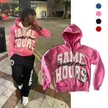 Y2K Harajuku Letter Hooded Sweatshirt For Men - Long Sleeve Casual Top For Autumn And Winter, Regular Fit, Cool Clothes Plus Size, Designer Clothing Menswear Gamis Wetsuit Black Motocross Operator  Christmas    Spring/Fall    Regular Fit    Rib-Knit    Halloween  Christmas - trái cam - Xem 2