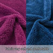 羊毛狗狗毛衣，冬季保暖宠物服装，适合小型、中型、大型犬，柔软套头衫，幼犬寒冷天气运动服 - 淺藍色 - 查看 5