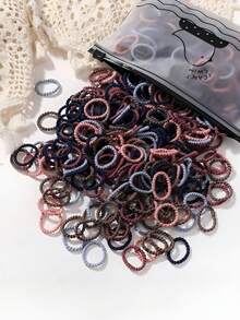 200 piezas de coleteros decorativos de otoño/invierno para niñas, adecuados para uso diario