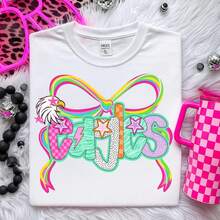 BCBG Eagles Mascot T-ShirT- Coquette Team Spirit T-Shirt.220G Cotton Everyday T-Shirt – Feels Like A Hug, Wears Like A Clic – Perfect For Family Photos, Team EvenT.S, DIY Printing, Or Lounging – Gift It For Birthdays, Father's Day, Mother's Day, Or Just Beuse MoT.Stops WoM.En Fall OutfiT.S For WoM.En  VaC.Ation OutfiT.S WoM.En Halloween Costume - White - View 1