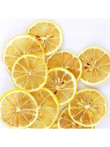 1 包 10 片黄色干柠檬片，永生花蛋糕装饰，柠檬片工艺装饰，适用于手工制作 DIY 香水、蜡烛、肥皂、家居装饰、派对和节日装饰 - 永生花(1件) - 查看 13