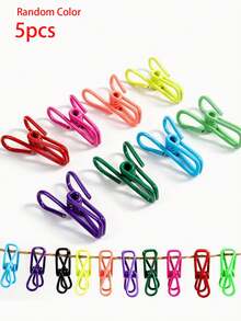 Agrafe creative 5/10/20 piese - Clipuri rezistente la rugină extrem de estetice pentru uscarea hainelor, fotografii, semne de carte, calendare, saci de gustare, agrafe pentru decorarea peretelui pentru copii (multicolor)