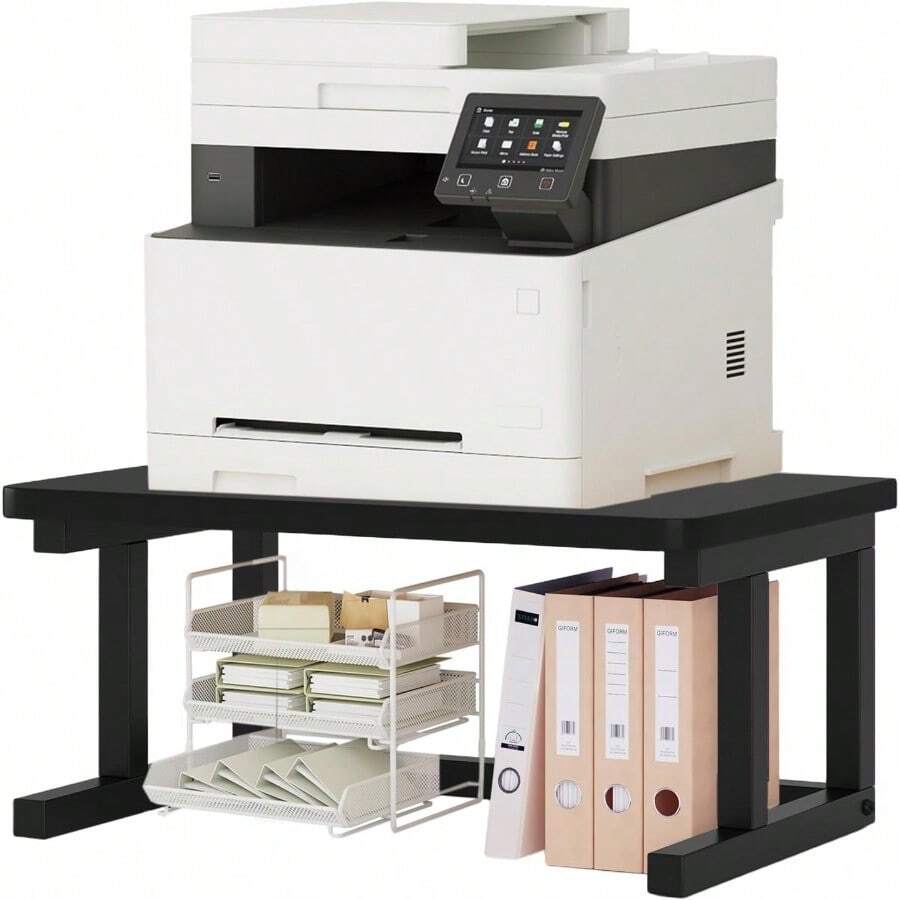 Printer Stands - Negro + Ancho 50cm * Profundidad 40cm * Alto 27,2cm - Ver 1