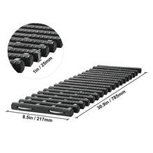2 piezas de tablas de tracción con TPR para bolsas de almacenamiento , nieve y barro, cortas, color negro - color negro - Ver 10
