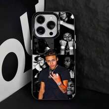 Funda de teléfono Rapper Dd osama para 17,16,15,14,13,12,11,Pro,Max,Plus, anti caída, negra mate dura - Z6 - Ver 7