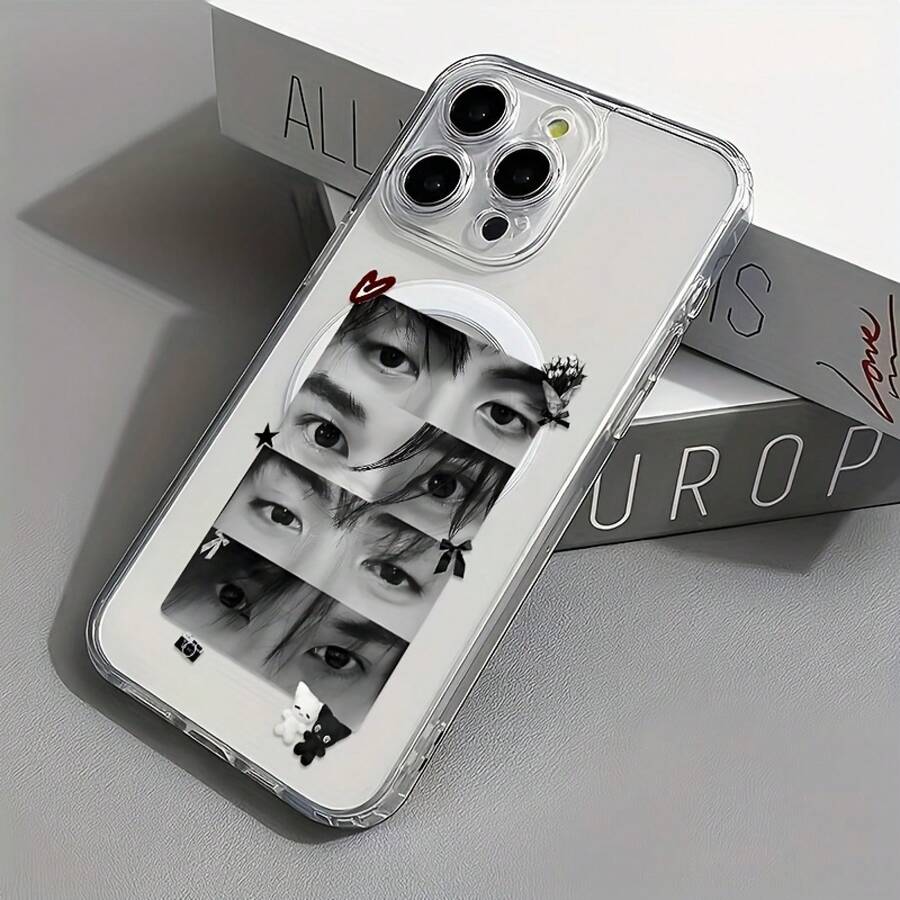 Funda de teléfono REVENGE LOVE BL Drama protagonizada por Ziyu, diseño collage, para iPhone 16 15 14 13 12 11 Pro Max Mini XR XS X 7 8 Plus, transparente, magnética, anti-caída, suave, TPU, cubierta trasera - Color transparente 2 - Ver 1