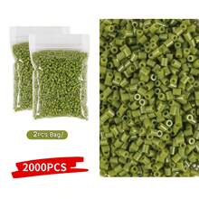 1000/2000/5000 piezas Cuentas de fusión Mini de 2.6mm, Cuentas de hierro de rompecabezas de píxeles, Juguetes educativos de alta calidad hechos a mano para manualidades