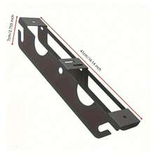 1pc Heavy Duty 2-Slot Angle Grinder Bracket - Wall Mounted Storage Rack For Angle Grinders With Grinding Wheels - Corded Power Tool Organizer, Convenient Access