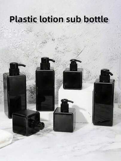 1 pezzo/2 pezzi, Bottiglia schiumogena, Bottiglia dispensatrice multifunzionale, Bottiglia dispensatrice per gel doccia, sapone per le mani, detergente viso, shampoo, schiuma da barba, bottiglia per le mani, dispenser per cosmetici da viaggio. Dispenser per gel, bottiglia a pressione, nero, decorazione per bagno e casa, decorazione per il ritorno a scuola