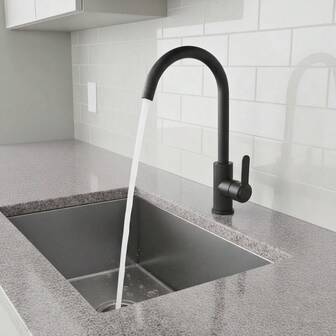 360 Degree Swivel Chrome Plated Faucet, High Arch Design - Water-Saving, Anti-Splash Kitchen And Bathroom Sink Faucet, Stainless Steel, Ceramic Valve Body, Single Hole Installation, Hot And Cold Water Control, No Battery Required, G1/2 Inlet, Modern Style, Bathroom Faucet Modern Faucet Chrome Plated Bathroom Accessaries Bathroom Tools