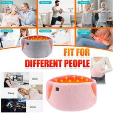 Cordless Heating Pad With Hand Warmer Pockets, Portable Electric Heated Pad For Period Cramps Back Pain Relief , Soft Touch Crystal Velvet, Fast Heating & Machine Washable, 3 Heat Levels Temperature Control, Gifts For Women And Men - 彩色 - 查看 10