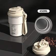 White - 450ml [Stainless Steel Inner Liner]