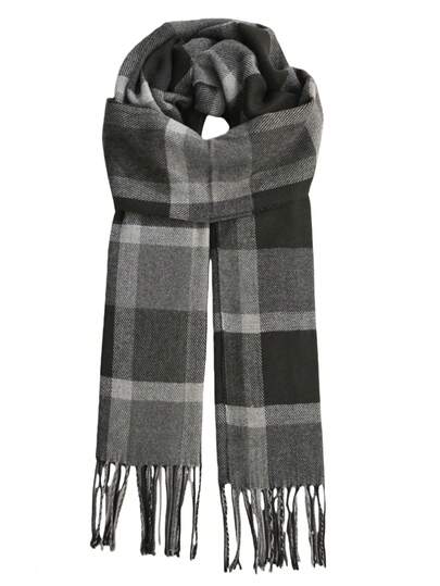 Premium Fashion Classic Plaid Scarf, Versatile Boyfriend Gift, Unisex Birthday Gift, Warm Double-Sided Korean Style Neck Warmer, Blanket, Winter