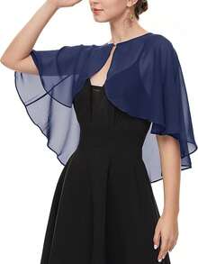 Women's Pink Chiffon Shawl With Pearl Decor, Lightweight Shawl For Spring, Summer, Autumn, Suitable For Bridal And Daily Wear