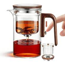 Tea Pot, Magic Witchcraft Enchanted Glass Teapot With Strainer -600ML - 20.29oz - View 1