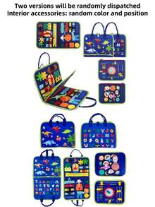 Busy Board Montessori Toys For Girls & Boys Gifts, Sensory Toys For Toddlers, Educational Travel Toys, Preschool Activities For Learning Fine Motor Skills, Toddler Board Ages Educational Toys School, Student, Stationery, School Supplies Busy Book Baby, Toys For Boys, Green, Learning Toys For Kids, Montessori Toys Baby, Montessori Toys, Montessori, Busy Book,Montessori Toys,Busy Book,Montessori