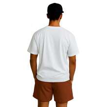 Men's Fleece Shorts With Pockets - Cà phê nâu - Xem 3