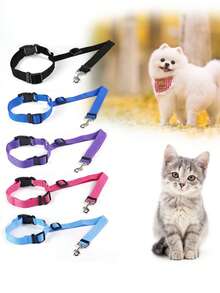 狗牵引绳宠物用品猫狗车载安全带圆环安全绳后座狗牵引绳 - 彩色 - 查看 8