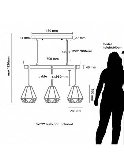 LED Lamp Modern 37ca view 9