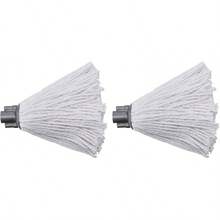 ADDIS Cotton Mop Refill, Graphite/ Metallic,White - 1 Count (Pack Of 2) - View 2