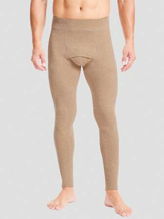 男士保暖内衣单件装，双面保暖内衬，加厚抗菌，打底裤/紧身裤